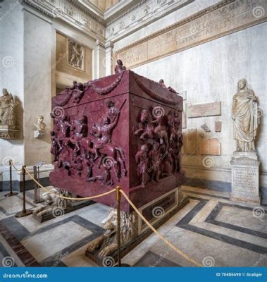 Le Sarcophage de l'Emperesse Helena: Une Ode à la Dignité Impériale et aux Symboles du Christianisme Primitif!